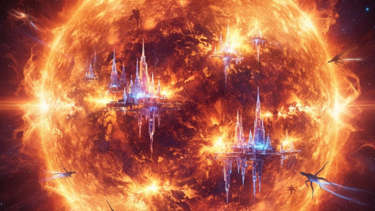 Could Alien Civilizations Exist Inside Stars?