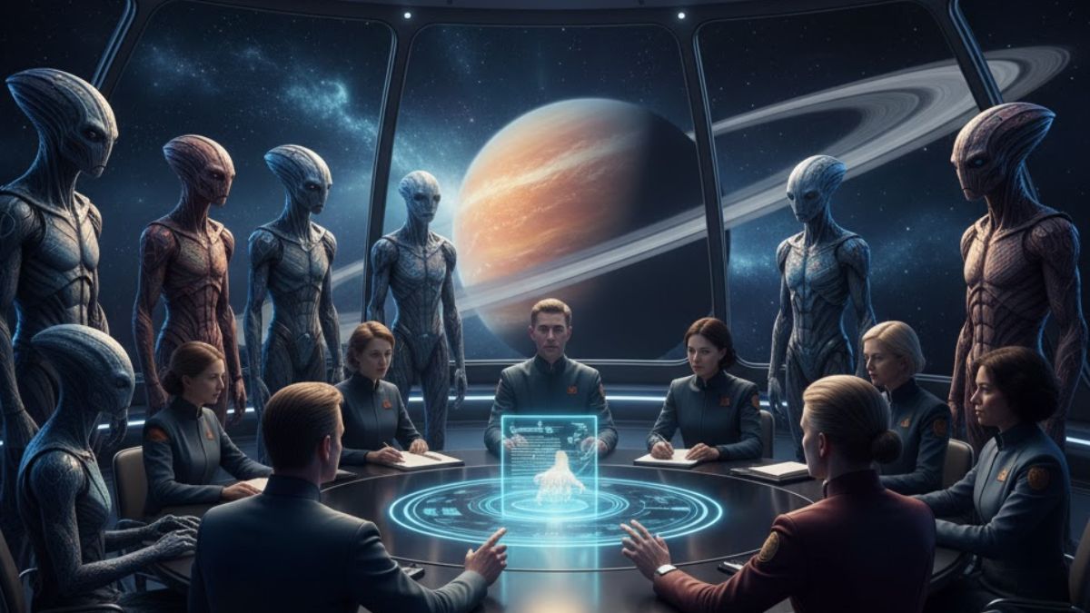 Could There Be a Treaty Between Humans and Aliens?