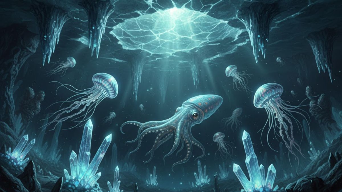 Could Aliens Evolve Beneath Ice Oceans?